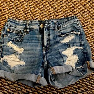American eagle midi shorts size 10 next level stretch